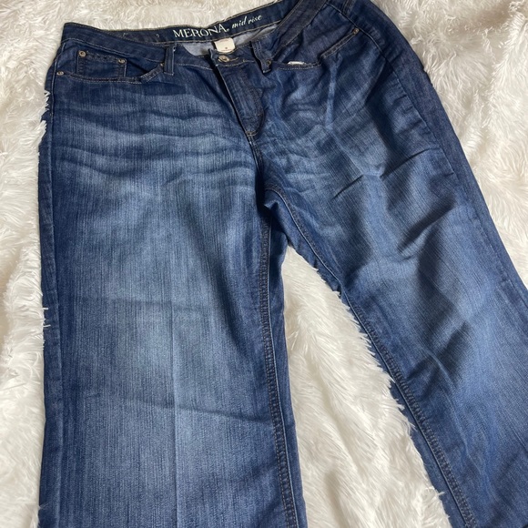 Merona crop mid rise jean - Picture 2 of 4